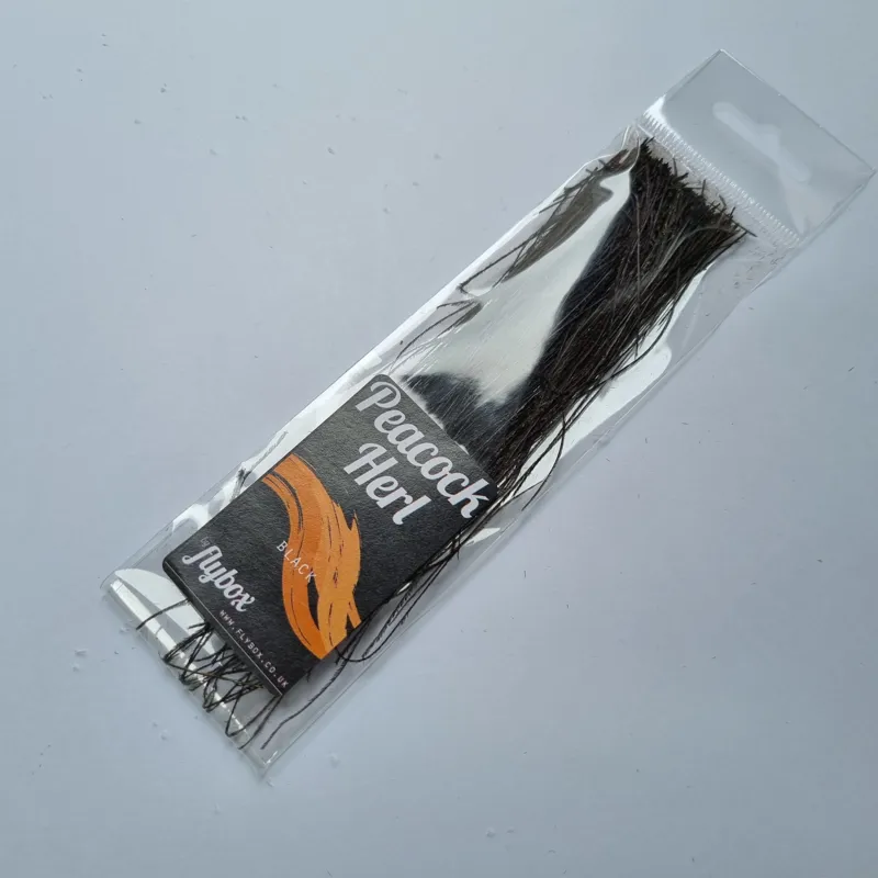 Flybox Peacock Herl Black-1